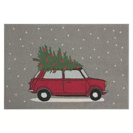 Fußmatte Christmas Car