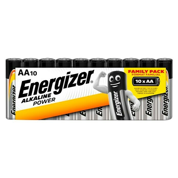 Energizer Baterija Classic AA  (10 kos, AA, 1,5 V) | 3351 - Alkali Marke | CBHA - Batterien Marke | CBH - Batterien/Taschenlampen | CB - Elektroinstallation | C - Elektro | BAUHAUS