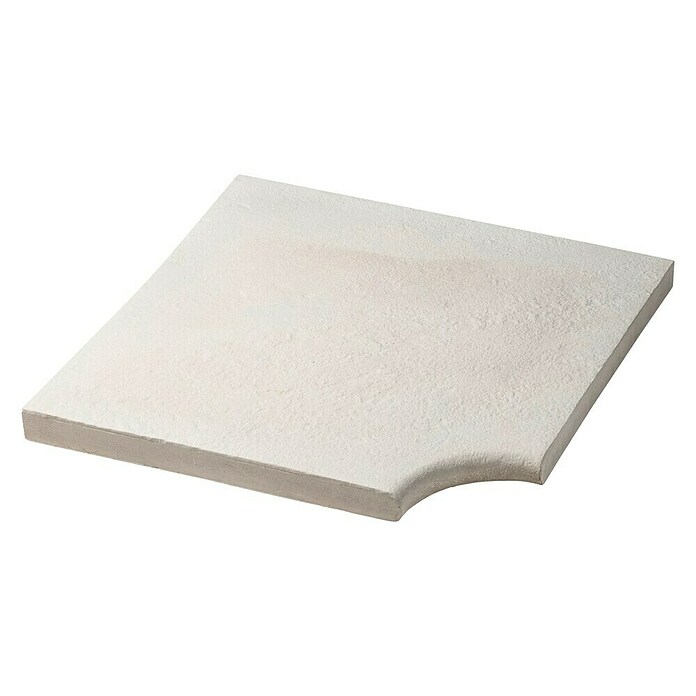 SAS Domus Spa Beckenrandstein-Set (L x B x S: 50 mm x 40 mm x 3,5 cm, Geeignet für: Pools, Material: Beton, Farbe: Weiß) | BAUHAUS
