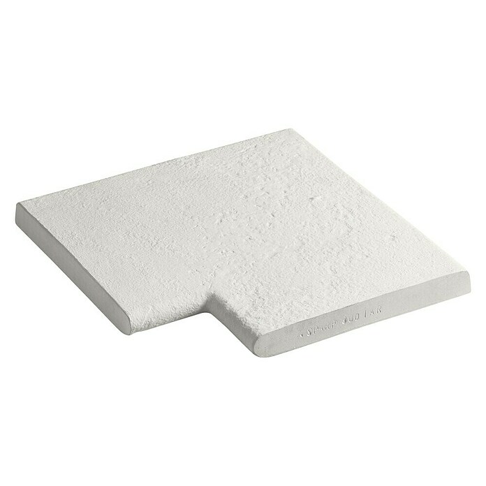 SAS Domus Spa Beckenrandstein-Set Innenwand-Ecke (L x B x S: 40 x 30 x 3,5 cm, Geeignet für: Pools, Material: Beton, Farbe: Weiß) | BAUHAUS