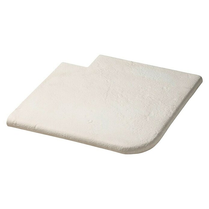 SAS Domus Spa Beckenrandstein-Set (L x B x S: 50 x 40 x 3,5 cm, Geeignet für: Pools, Material: Beton, Farbe: Weiß) | BAUHAUS