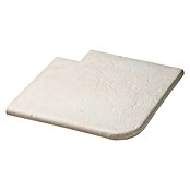 SAS Domus Spa Beckenrandstein-Set (L x B x S: 50 x 40 x 3,5 cm, Geeignet für: Pools, Material: Beton, Farbe: Weiß) | BAUHAUS