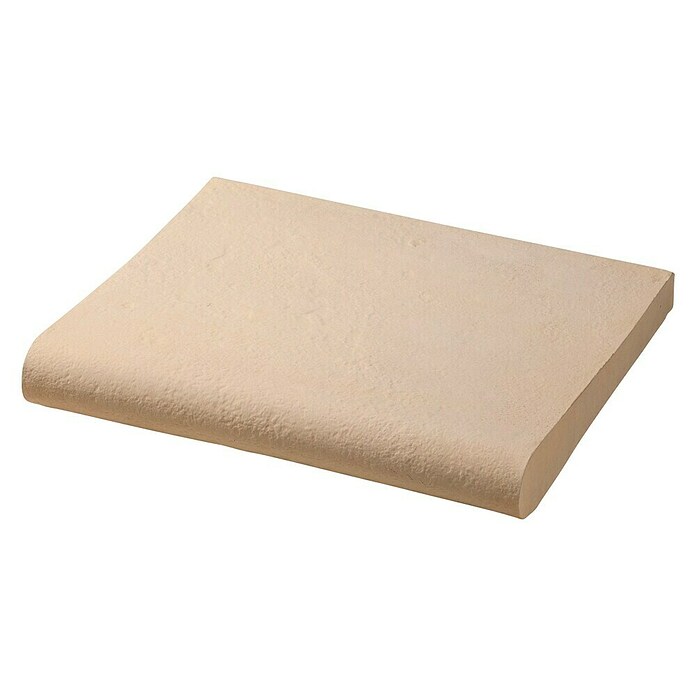 SAS Domus Beckenrandstein-Set (L x B x S: 40 cm x 37 mm x 6,5 cm, Geeignet für: Pools, Material: Beton, Farbe: Crema) | BAUHAUS