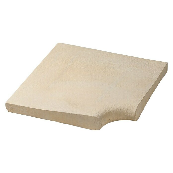 SAS Domus Beckenrandstein-Set Innenwand (L x B x S: 50 x 40 x 6,5 cm, Geeignet für: Pools, Material: Beton, Farbe: Crema) | BAUHAUS