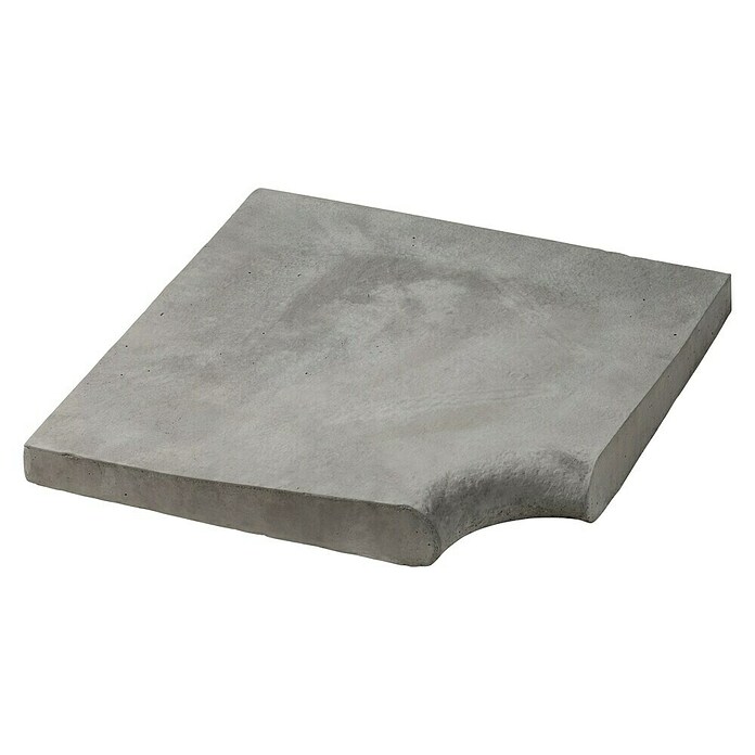 SAS Domus Beckenrandstein-Set Innenwand (L x B x S: 50 x 40 x 6,5 cm, Geeignet für: Pools, Material: Beton, Farbe: Pirenos) | BAUHAUS