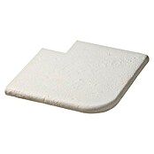 SAS Domus Spa Beckenrandstein-Set Außenwand (L x B x S: 40 x 30 x 3,5 cm, Geeignet für: Pools, Beton, Weiß) | BAUHAUS