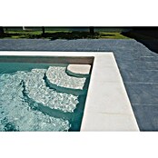 SAS Domus Spa Beckenrandstein-Set (L x B x S: 60 x 30 x 3,5 cm, Geeignet für: Pools, Material: Beton, Farbe: Weiß) | BAUHAUS