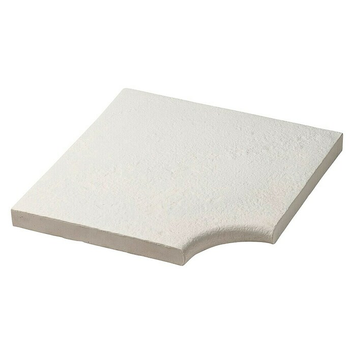 SAS Domus Spa Beckenrandstein-Set Innenwand (L x B x S: 40 x 30 x 3,5 cm, Geeignet für: Pools, Beton, Weiß) | BAUHAUS