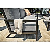 Sunfun Melina Loungesofa (B x T x H: 212,5 x 85 x 76,5 cm, Polyester, Schwarz) | BAUHAUS