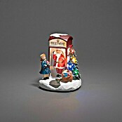 Konstsmide Decoratieve led-kerstverlichting Telefoon Santa (l x b x h: 12,5 x 11,5 x 16,5 cm, Werkt op batterijen) | BAUHAUS