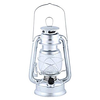 Esschert Design LED lanterna (Srebrne boje, S nosačem, LED)