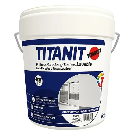 Titanlux  Pintura para paredes y techos Titanit