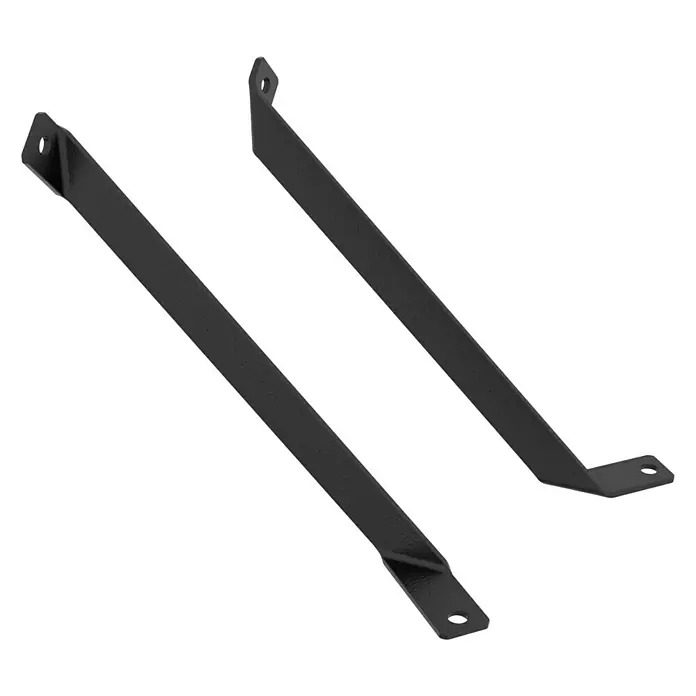 Rei RegalhalterL x B x H: 238 x 38 x 20 mm, Schwarz, Belastbarkeit: 15 kg