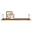 Rei Escuadra de pared recta (L x An x Al: 311 x 211 x 30 mm, Carga soportada: 30 kg, Blanco) | BAUHAUS