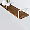 Rei Escuadra de pared recta (L x An x Al: 311 x 211 x 30 mm, Carga soportada: 30 kg, Blanco) | BAUHAUS