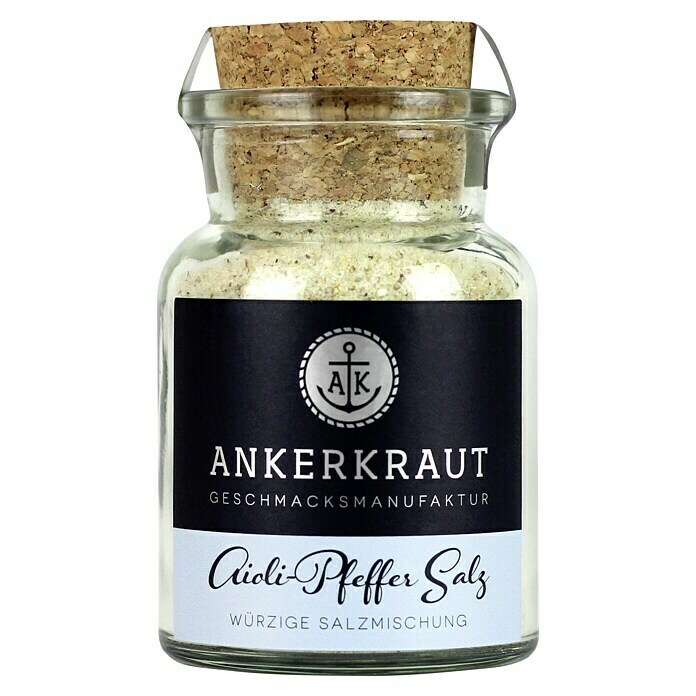 Ankerkraut Aioli-Pfeffer Salz155 g Front View