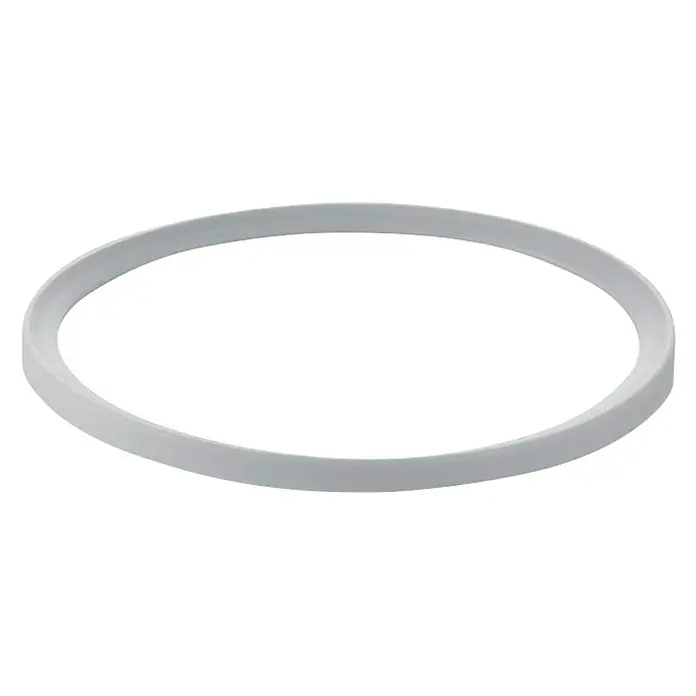 Geberit Gummidichtung 891.721 - Passend für: Für Geberit Monolith Sanitärmodule für Wand-WC (bis Baujahr April 2016) - Nahaufnahme eines runden, grauen Dichtungsrings. Ideal als Ersatzteil oder für industrielle Anwendungen. Solide Verarbeitung garantiert.