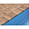 SAS Tessera Poolrandplatte (32,8 x 50 x 6 cm, Bronze, Beton) | BAUHAUS
