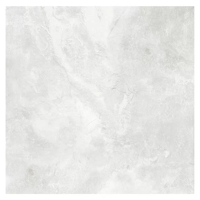 Feinsteinzeugfliese Geo White60 x 60 cm, Weiß, Schimmernd