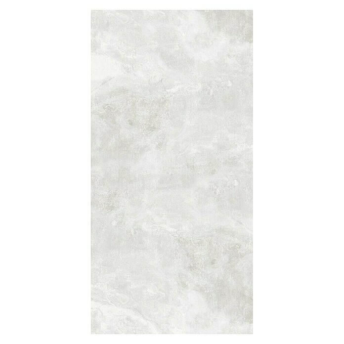 Feinsteinzeugfliese Geo White (120 x 240 cm, Weiß, Schimmernd) | BAUHAUS