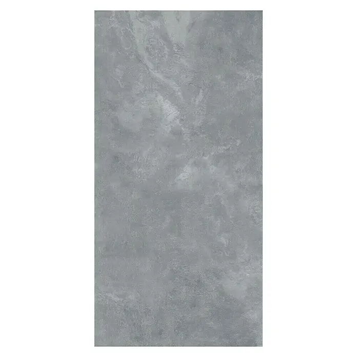 Feinsteinzeugfliese Geo Grey - 60 x 120 cm, Grau, Schimmernd - Grauer Hintergrund mit subtilen Marmoreffekten, ideal für moderne und elegante Designs, die eine neutrale und hochwertige Basis suchen.