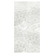 Feinsteinzeugfliese Geo White (120 x 240 cm, Weiß, Schimmernd) | BAUHAUS