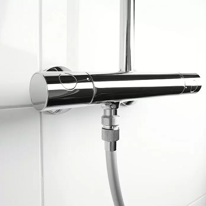 Puregreen Wassersparverschraubung - Geeignet für: Brausearmaturen, Chrom - Detailaufnahme