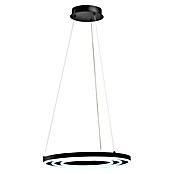 Lavida Ring LED-Pendelleuchte rund (55 W, Ø x H: 50 x 120 cm, Schwarz, Mehrfarbig) | BAUHAUS