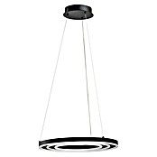 Lavida Ring LED-Pendelleuchte rund (55 W, Ø x H: 50 x 120 cm, Schwarz, Mehrfarbig) | BAUHAUS