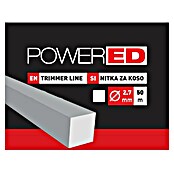 Powered Plastična nit za trimer  (Debljina niti: 2,7 mm, 50 m, Kutno) | BAUHAUS