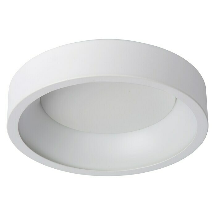 Lucide Deckenleuchte rund Talowe Led (20 W, Ø x H: 30 x 13 cm, Weiß) | BAUHAUS