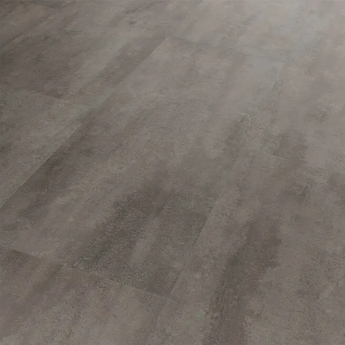 Fixed Vinylbodenmuster - Palma, 280 x 160 x 2,5 mm, Steinoptik - Nahaufnahme von stilvollen, grauen Bodenfliesen, die eine moderne und elegante Ästhetik für jeden Raum bieten.