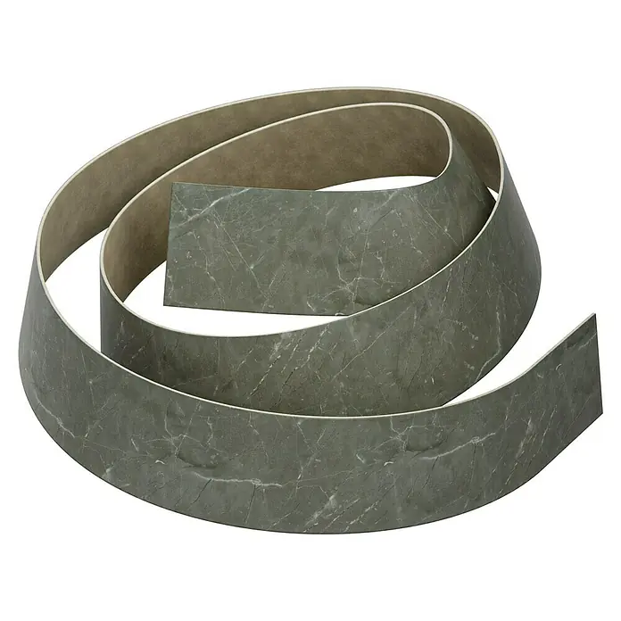 CUCINE Umleimer 3573 Marmo Venezia - L x H: 65 x 4,4 cm - Eine gewundene PVC-Sockelleiste in Marmoroptik, die sich für eine stilvolle Raumgestaltung eignet. Das flexible Material ermöglicht eine einfache Anbringung.
