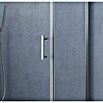GEO Hit Pro Eckdusche B-PF200 (L x B x H: 80 x 80 x 202,2 cm, Beschichtet, Chrom, Glasstärke: 6 mm, DIN Anschlag: Links) | BAUHAUS
