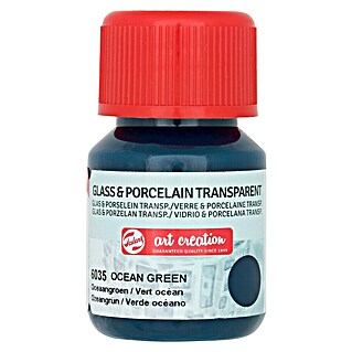 Talens Art Creation Pintura para efectos decorativos Vidrio & Porcelano (30 ml, Verde océano)