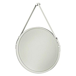 Camargue Okruglo ogledalo (Promjer: 55 cm, Bijele boje)