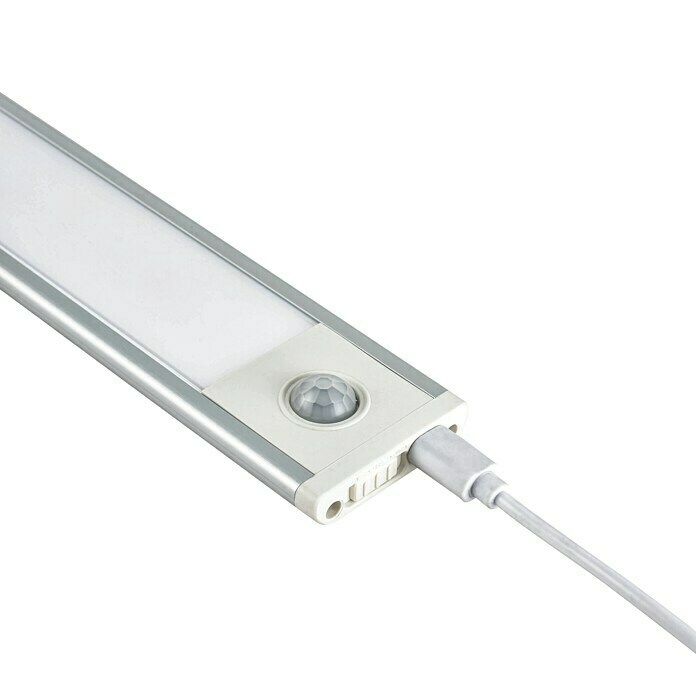 Voltolux LED Lichtleiste Unterbauleuchte Wien Silber 89cm 12W 900lm N