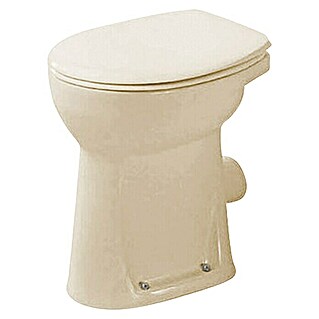 Duravit DuraVital Stand-WC Sudan (Mit Spülrand, Ohne Spezialglasur, Spülform: Flach, WC Abgang: Senkrecht, Pergamon)
