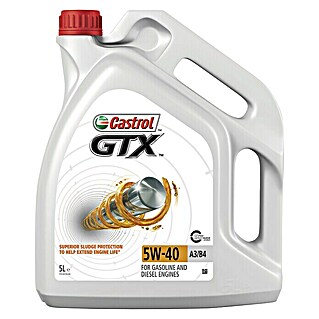 Castrol Mehrbereichsöl GTX (5W-40, A3/B4, 5 l)