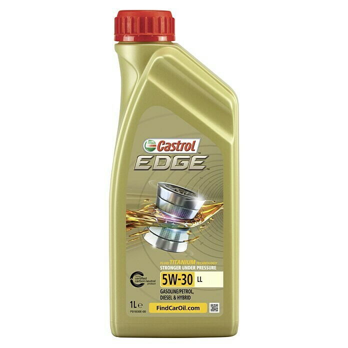 Castrol Edge Longlife Motoröl 5W-30 LL5W-30, C3, 1 l Front View