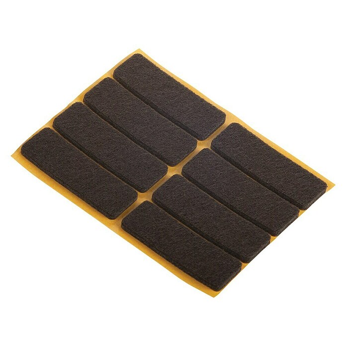 Suki Patín antideslizante para alfombras (Marrón, Pegado, An x Al: 44 x 16 mm, 8 ud.) | BAUHAUS