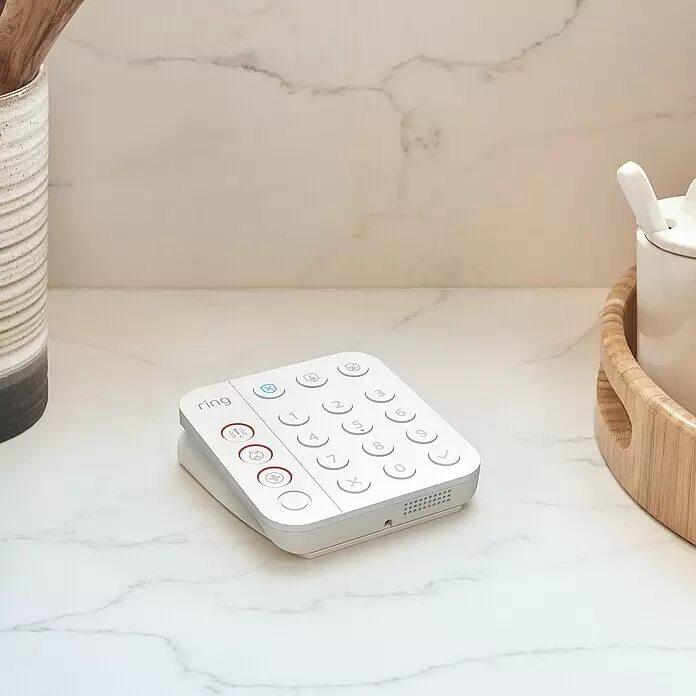 Ring Alarm Tastenfeld Keypad 2. Gen. - Weiß, 2,3 x 10 x 14,9 cm - Stimmungsaufnahme