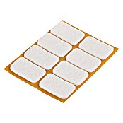 Suki Patín antideslizante para alfombras (Diámetro: 22 mm, Blanco, Pegado, An x Al: 22 x 36 mm, 8 ud.) | BAUHAUS