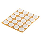 Fix-o-moll Podložna pločica od filca  (Promjer: 17 mm, Lijepljenje, 20 Kom., Bijela) | BAUHAUS