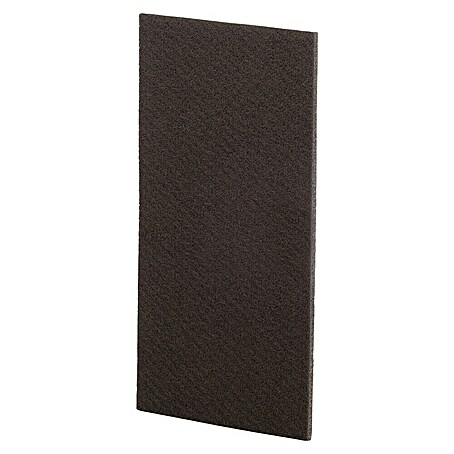 Fix-o-moll Filzgleiter Selbstklebend (B x H: 100 x 200 mm, Kleben, 1 Stk., braun)