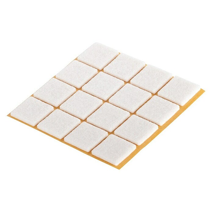 Suki Patín antideslizante para alfombras (Diámetro: 32 mm, Blanco, Pegado, An x Al: 32 x 32 mm, 16 ud.) | BAUHAUS