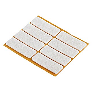 Suki Patín antideslizante para alfombras (Blanco, Pegado, 8 ud.)