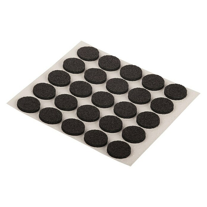 Fix-o-moll Patín antideslizante para alfombras (Diámetro: 15 mm, 25 ud.) | BAUHAUS