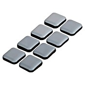 Suki Patín antideslizante para alfombras (An x L: 25 x 25 mm, Diámetro: 25 mm, Gris, 8 ud.) | BAUHAUS