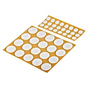Suki Patín antideslizante para alfombras (Diámetro: 10 mm, Blanco, Pegado, 44 pzs.) | BAUHAUS